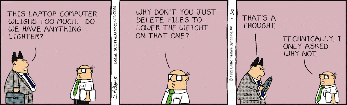 Dilbert Cartoon